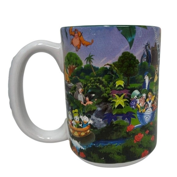 Walt Disney World 3D Mug Grandpa Four Parks One World Monorail Mickey Coffee Cup - Picture 5 of 13